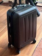 Koffer 60x40x25 cm met trekstang en vier wielen, Wieltjes, Hard kunststof, 35 tot 45 cm, Ophalen