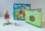 Playmobil 4722 Voetballer Tsjechie compleet met bal en doel, Ophalen of Verzenden, Zo goed als nieuw, Complete set