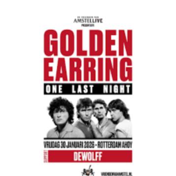 GEZOCHT Golden Earring Rolstoel / invalide ticket beschikbaar voor biedingen