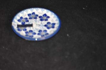 Theezakjeshouders Blue Violets Bunzlau Castle servies beschikbaar voor biedingen