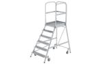 Bordestrap trap bordes magazijntrap verrijdbaar, Doe-het-zelf en Verbouw, Ladders en Trappen, Ophalen of Verzenden, Nieuw, Trap