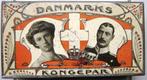 Danmarks Kongepar, zeer fraai oud Sigarenblik in prima staat, Overige merken, Gebruikt, Overige, Ophalen of Verzenden