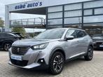 Peugeot 2008 1.2 Turbo 130 pk Automaat Allure Pack Navigatie, Gebruikt, Zwart, 1199 cc, Leder en Stof