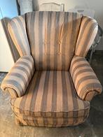Mooie oude gestoffeerd fauteul, Huis en Inrichting, Fauteuils, Ophalen, Zo goed als nieuw, 75 tot 100 cm, 50 tot 75 cm