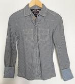 Tommy Hilfiger Meisjes Zwart-Wit Geruit Overhemd, Zwart, Ophalen of Verzenden, Lange mouw, Maat 34 (XS) of kleiner