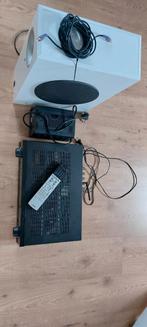 jamaha RX-S601  5.1 versterker ( 4K) en basbox., Ophalen of Verzenden, Gebruikt, 120 watt of meer