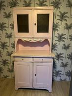 Vntage buffetkast/commode licht roze, Huis en Inrichting, Kasten | Buffetkasten, Ophalen, Gebruikt, Brocante, retro, vintage, 50 tot 100 cm