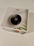 Google Nest Thermostaat 3e Generatie - Slimme Thermostaat, Doe-het-zelf en Verbouw, Thermostaten, Ophalen of Verzenden, Slimme thermostaat