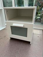 Nachtkastje met lade kleur wit, Ophalen, Gebruikt, Minder dan 45 cm, Minder dan 55 cm