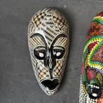 Kleurrijke maskers, Antiek en Kunst, Ophalen of Verzenden