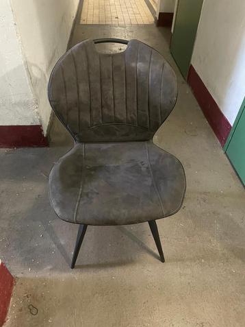 3 grijze eetkamer eettafel stoelen antraciet grijs Pronto beschikbaar voor biedingen