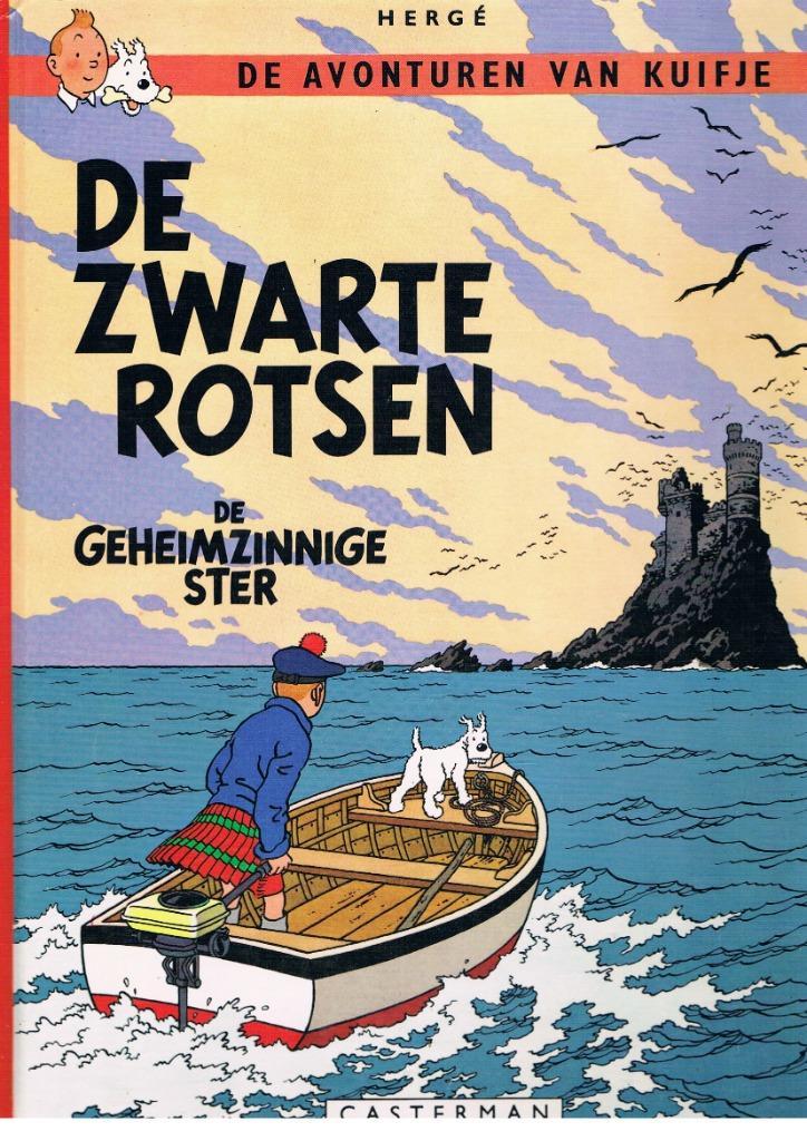 Kuifje Dubbel Album Zwarte Rotsen/Geheimzinnige Ster, Boeken, Stripboeken, Zo goed als nieuw, Eén stripboek, Ophalen of Verzenden