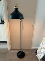 IKEA Hektar Vloerlamp – Zwart/Brons – met Draadloze Dimmer, Huis en Inrichting, Lampen | Vloerlampen, Ophalen, Zo goed als nieuw