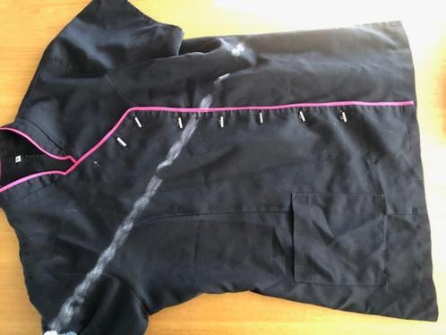 salon jasje, Kleding | Dames, Jasjes, Kostuums en Pakken, Gedragen, Jasje, Maat 46/48 (XL) of groter, Zwart, Ophalen of Verzenden