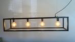 Industriële hanglamp (1 lamp is glas van gebroken), Huis en Inrichting, Lampen | Hanglampen, Glas, Zo goed als nieuw, Ophalen