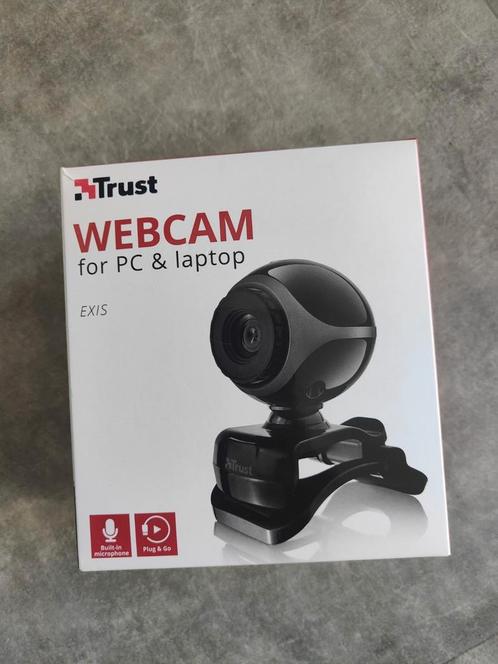 Trust Exis - Webcam, Computers en Software, Webcams, Nieuw, Windows, Microfoon, Ophalen of Verzenden
