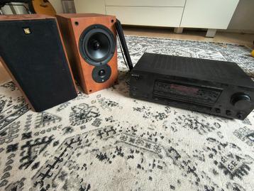 SONY STR-GX215 + KEF CRESTA 10 Speakers beschikbaar voor biedingen