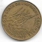 10  francs   1977  Centr. Afr. States. km. 9, Postzegels en Munten, Munten | Afrika, Ophalen of Verzenden, Losse munt, Overige landen