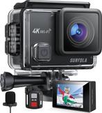 Surfola SF230, Action Camera 4K WiFi 30FPS 20MP Waterdicht, Ophalen of Verzenden, Nieuw, Overige merken