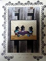 Quilt patroon* 3 Amish dametjes zittend aan tafel, Hobby en Vrije tijd, Naaien en Fournituren, Verzenden, Gebruikt, Overige typen