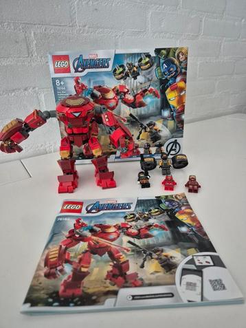 Lego Marvel Avengers 76164 - Iron Man Hulkbuster beschikbaar voor biedingen