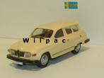 Saab 95 geel 1:43. Rob Eddie, Robeddie, Re33a mint boxed., Ophalen of Verzenden, Nieuw, Auto, Overige merken
