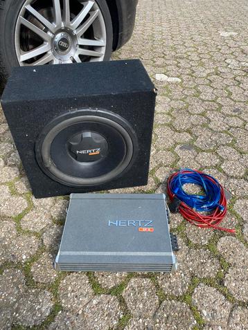 Hertz ep4 versterker & Hertz Energy Subwoofer beschikbaar voor biedingen