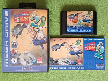 Earthworm Jim 2 - SEGA Mega Drive beschikbaar voor biedingen