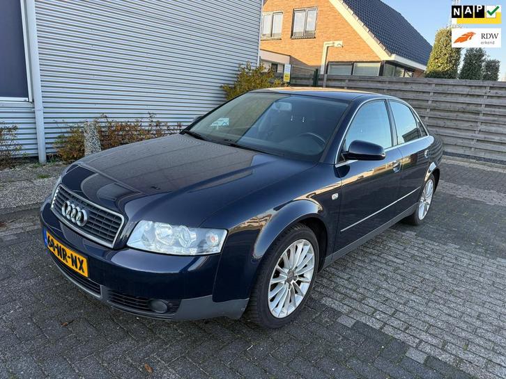 Audi A4 Limousine 2.0 Clima Bj:2004 NAP!, Auto's, Audi, Bedrijf, Te koop, A4, ABS, Airbags, Airconditioning, Boordcomputer, Centrale vergrendeling