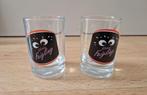 2 shotglazen glas shot glaasjes glazen feigling kleiner, Verzamelen, Ophalen of Verzenden, Zo goed als nieuw, Borrel- of Shotglas