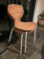 Eethoek stoelen - 4 stuks - Rotan - Overcompleet, Ophalen, Gebruikt, Wit, Riet of Rotan
