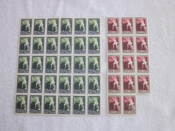 2 Veldelen Letland postfris 1919. beschikbaar voor biedingen