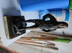 De buildrager, bronzen beeldje, Ophalen, Mens