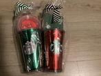 Starbucks kerst to go bekers hard plastick, Ophalen of Verzenden, Nieuw