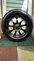 18 inch 4 GLOEDNIEUWE banden + velgen (All season), Nieuw, Banden en Velgen, 225 mm, All Season