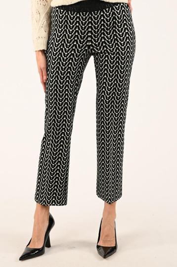 Zwart/witte Cambio broek, mt 42 beschikbaar voor biedingen