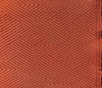 Kvadrat Febrik Mizmaze 562; burnt orange; 21 Mtr meubelstof, Wol, 120 cm of meer, Oranje, Ophalen of Verzenden
