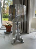 Zilverkleurige Kartell Bourgie lamp, Kunststof, Gebruikt, Ophalen, 75 cm of meer