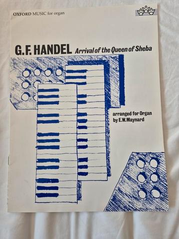 G.F.Handel Arrival of the Queen of Sheba Oxford Music. beschikbaar voor biedingen