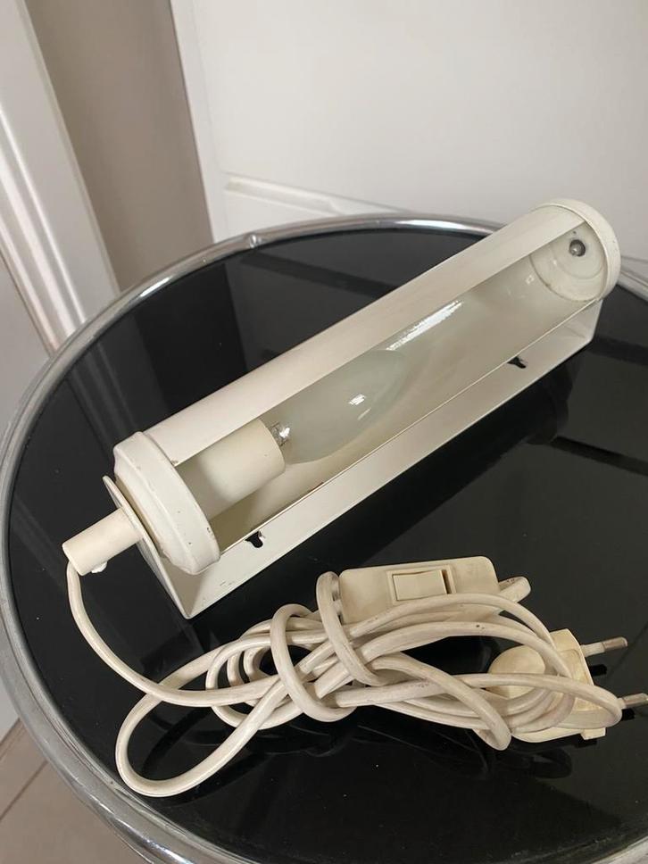 Jaren ‘80 bedlampje kinderkamer lamp wandlampje retro, Huis en Inrichting, Lampen | Wandlampen, Gebruikt, Metaal, Ophalen of Verzenden