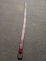 rood/wit/blauwe lederen riem, Dieren en Toebehoren, Ophalen of Verzenden, Gebruikt, Dressuur, Bovenkleding
