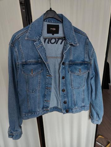 Maje denim jacket M-L prachtig casual  jeans jasje  beschikbaar voor biedingen