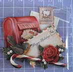 3D plaatje Kerstpost., Ophalen of Verzenden, Nieuw, Kerst, Overige typen