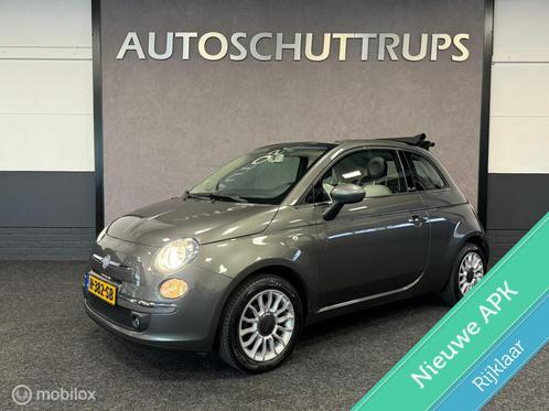 Fiat 500c 1.2 Lounge CABRIO / NETJES / LUXE / NIEUWE APK, Auto's, Fiat, Bedrijf, Te koop, 500C, ABS, Airbags, Airconditioning