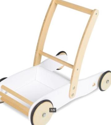 Pinolino houten loopwagen Uli Wit beschikbaar voor biedingen