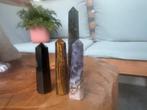 Edelstenen, Huis en Inrichting, Woonaccessoires | Vazen, Overige kleuren, Ophalen of Verzenden, Minder dan 50 cm, Glas
