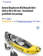 Kano, Watersport en Boten, Kano's, Ophalen of Verzenden, Zo goed als nieuw, Overige typen