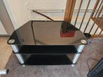Glazen tv meubel, Minder dan 100 cm, 25 tot 50 cm, Gebruikt, Ophalen