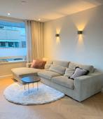 Decor Amsterdam Bankstel - Velvet Khaki, Huis en Inrichting, Banken | Bankstellen, Ophalen, 250 tot 300 cm, 100 tot 125 cm, Hoekbank