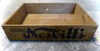Brocante vintage frisdrank kist / krat / Amerika / Nesbitt's, Minder dan 50 cm, Verzenden, Minder dan 50 cm, Zo goed als nieuw